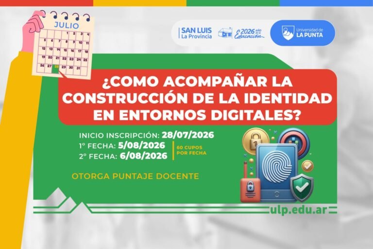 La ULP lanza una formación sobre la construcción de identidad en entornos digitales